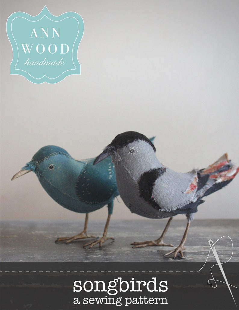 a sewing pattern PDF : songbird image 1