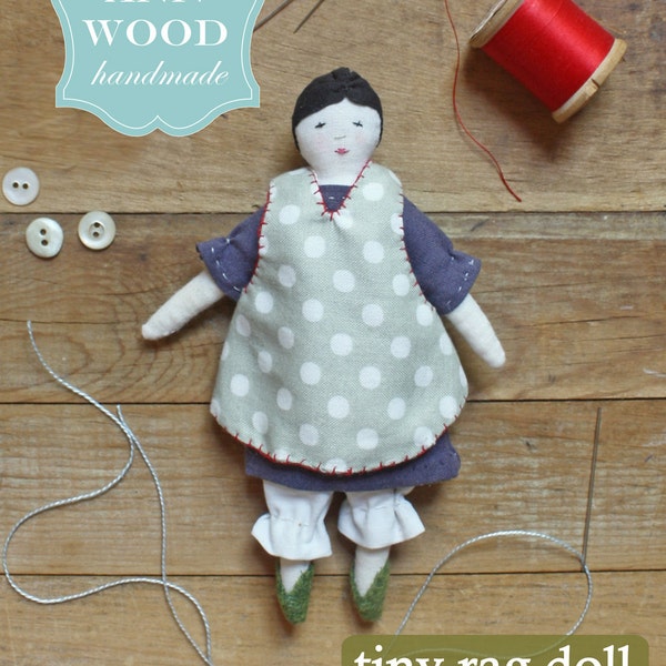 tiny rag doll : a sewing pattern