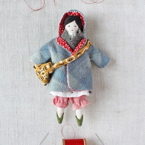 tiny doll coat : a sewing pattern image 2