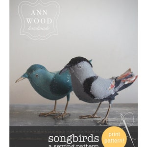 songbirds : sewing pattern booklet