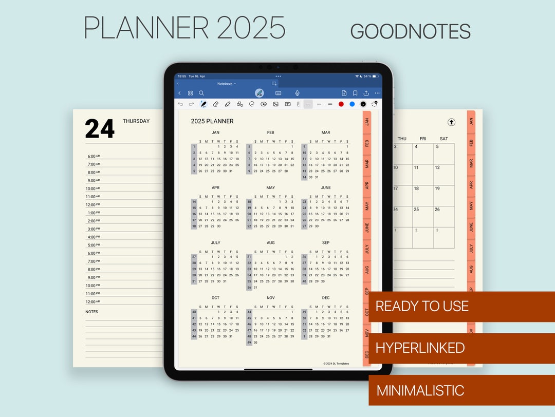 good-notes-planner-for-2025-fully-hyperlinked-digital-notebook-editable-minimal-daily-calendar-2025-for-goodnotes-5-and-goodnotes-6-etsy