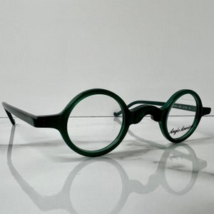 Anglo American Groucho Green Optical Small Round Preppy Glasses Frames / Eyeglasses - OP29