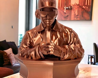 Compton E Bust | Sculpture | Rapper | Statue