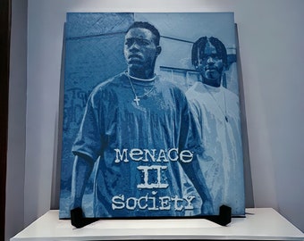 Menace II Society 3D Portrait With Stand