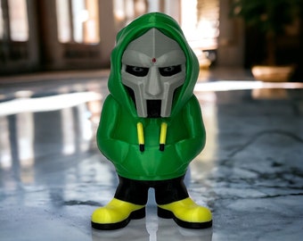 Figurine hommage MF DOOM : objet de collection exclusif pour les amateurs de hip-hop