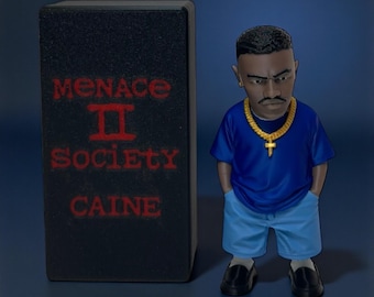 Menace II Society – Caine Collector Figure (4”) with Custom  Case