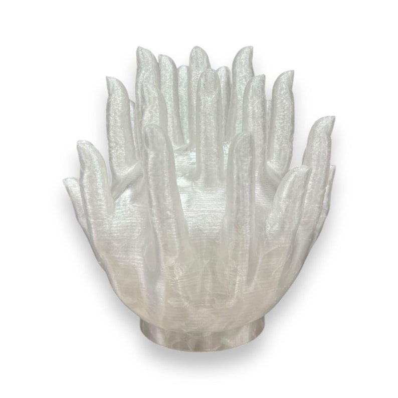 Sieradenringhouder | Sculptuur | Handringhouder | Meerdere vingers: Transparant