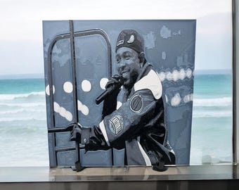 Kendrick Lamar, Super Bowl 3D Portrait With Stand