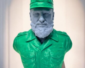 Fidel Custom Sculpture Wall Decor | Bust