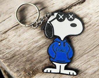 SnoopyX-Inspired  Keychain | Cute & Unique Gift