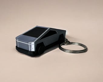 Tesla Cybertruck Keychain