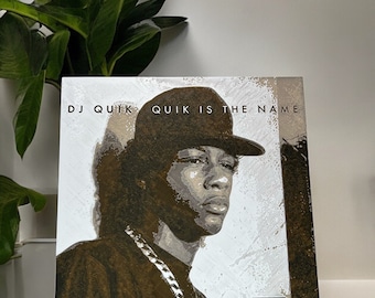 DJ Quik 3D Portrait With Stand