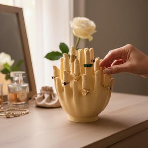 Puede incluir: Un juego de tres tazas de cerámica con un acabado moteado y mate. Las tazas son de color crema, marrón claro y marrón oscuro. Cada taza tiene un diseño simple y minimalista.