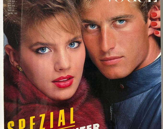 Vintage Vogue 1982/83 Pelz + Leder –  in the spirit of 80s Luxury 1980s