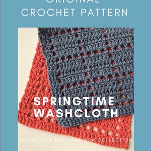Pattern Springtime Washcloth image 2