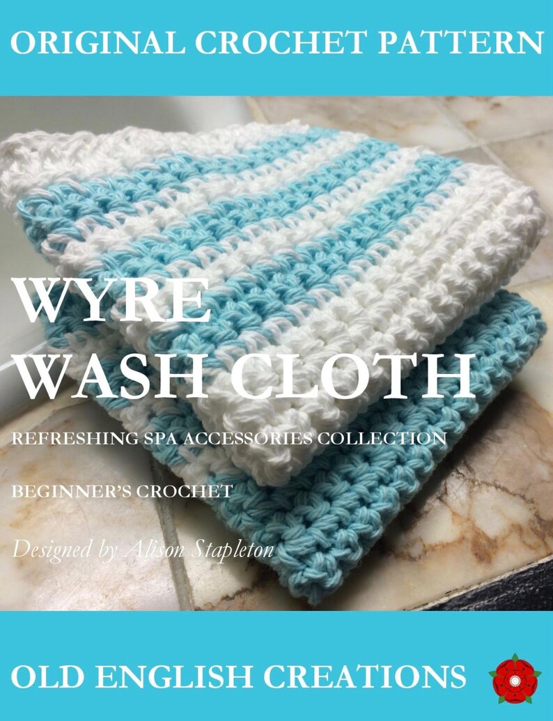 Pattern Wyre Wash Cloth image 1
