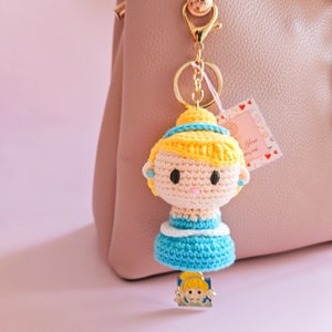 プリンセスキーリングかぎ針編み、プリンセスあみぐるみ、かぎ針 プリンセスキーリングかぎ針編み、プリンセスあみぐるみ、かぎ針