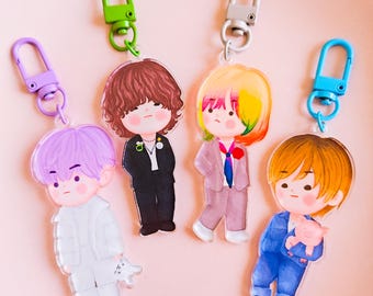 G-DRAGON T.O.P Taeyang Daesung Keychain, K-pop VIP Merchandise, K