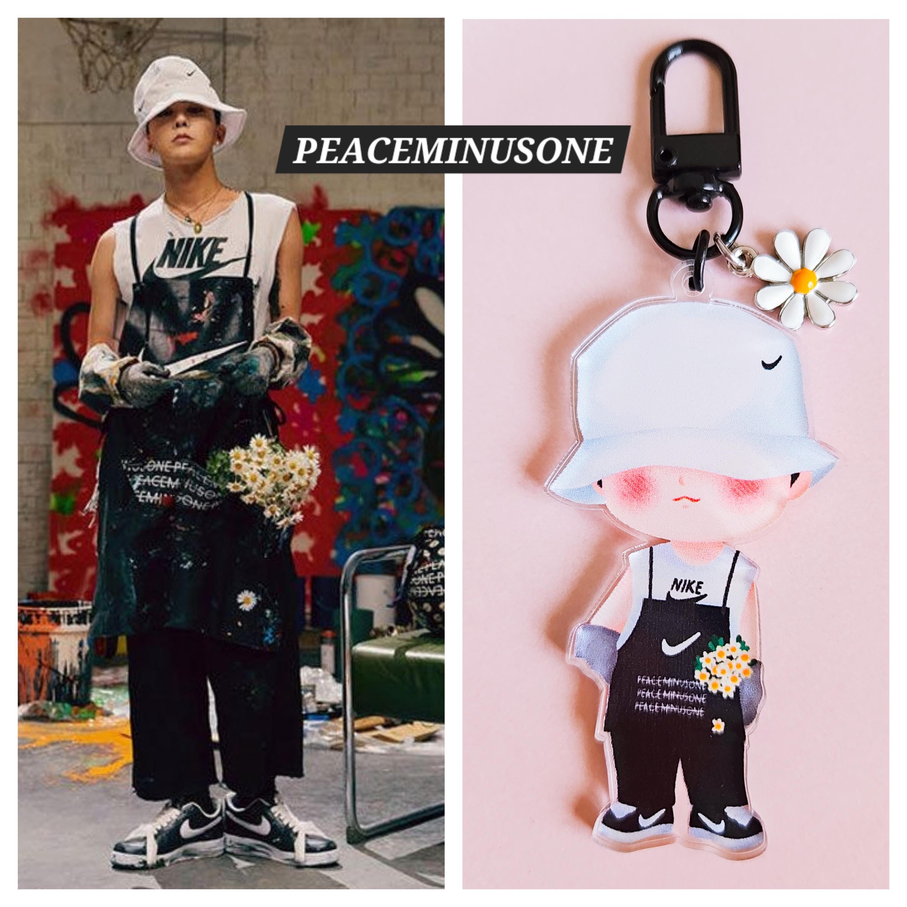 G-Dragonファッションスタイルキーホルダー、G-Dragonイラスト