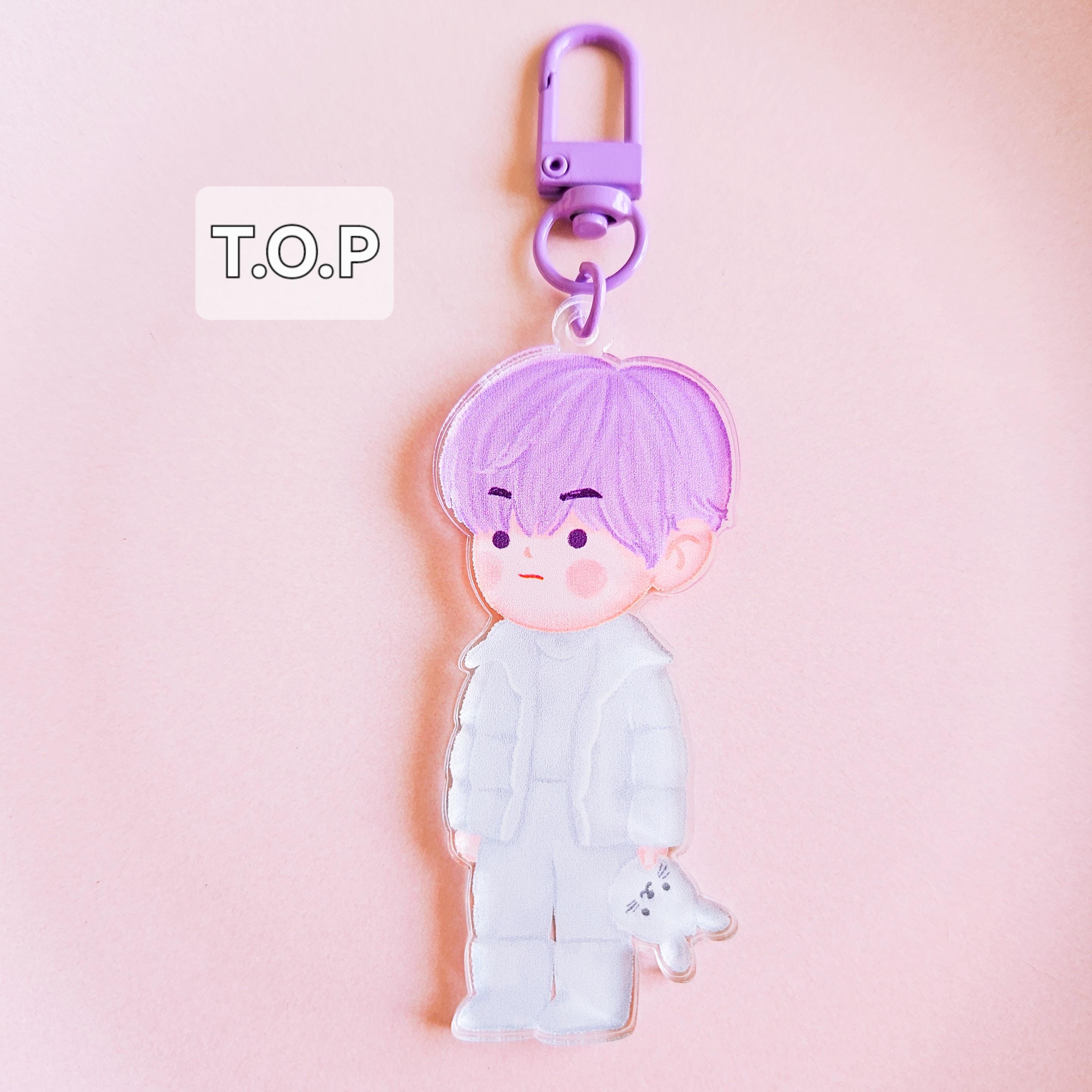 G-DRAGON T.O.P Taeyang Daesung Keychain, Big Bang Keychain, K-pop