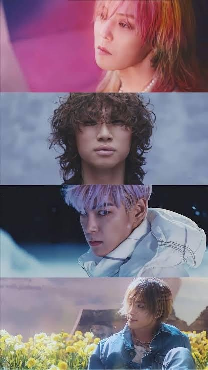 SET OF 4 Button Pins Bigbang G-DRAGON T.O.P Taeyang Daesung Still
