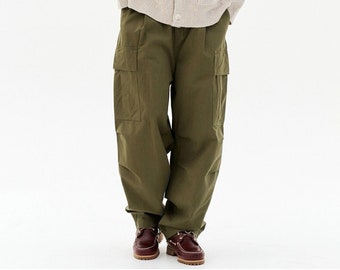 Pantalones cargo de gran tamaño Y2K, pantalones cargo de ajuste suelto, pantalones cargo holgados, pantalones cargo militares, pantalones unisex, pantalones cargo anchos, carga vintage