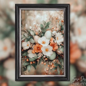 Descarga digital de Energía Holística de Primavera - Pinturas de Pascua - Bienestar - Ambiente Zen - Arte Mural - Arte Natural
