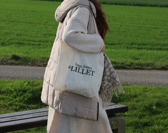 hugs, kisses & LILLET - cotton bag | jute bag | gift bag | bag | pouch | market bag | shopping bag | gift idea