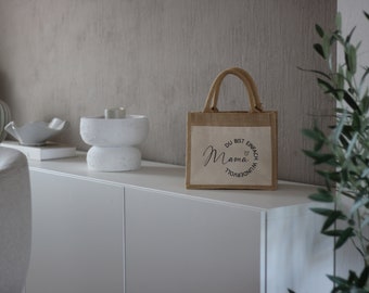 You are simply wonderful MAMA - jute/cotton bag | market bag | shopping bag | Mother's Day | gift bag | gift idea