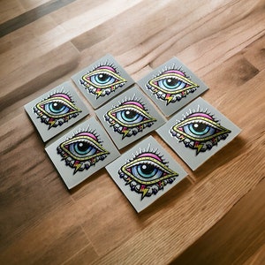 x7 CSGO-stickers etherische blikfolie in het echt - sticker voor tegenaanval