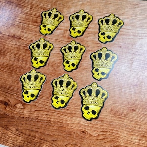 9 x 9 Crown CSGO-stickers in het echt Katowice 2014 Legends Die Cuted - Counter Strike 2 - Global Offensive-sticker Gamers Gift