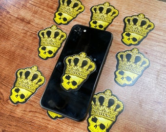 x9 Pegatinas de Crown CSGO en la vida real Katowice 2014 Legends Die Cuted - Counter Strike 2 - Global Offensive calcomanía Gamer Gift