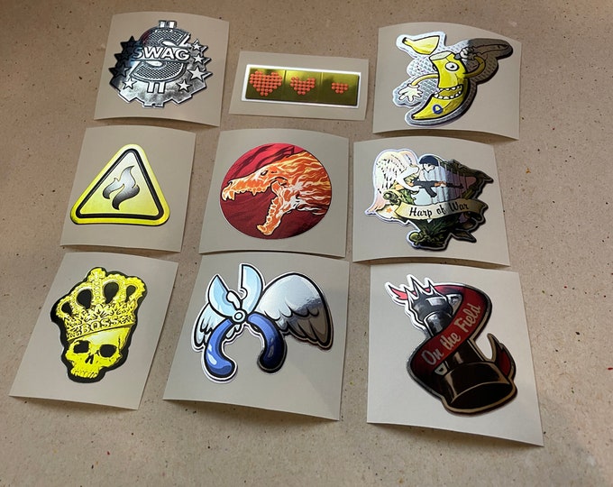 X9 Most Expensive Stickers CSGO in Real Life Set - Counter Strike 2 ...