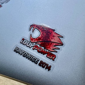 x5 iBuyPower Holo Katowice 2014 - CSGO-stickers in het echt - Set Counter Strike 2