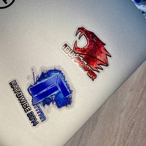 x5 iBuyPower en x5 Titan Holo Katowice 2014 - CSGO-stickers in het echt - Set Counter Strike 2