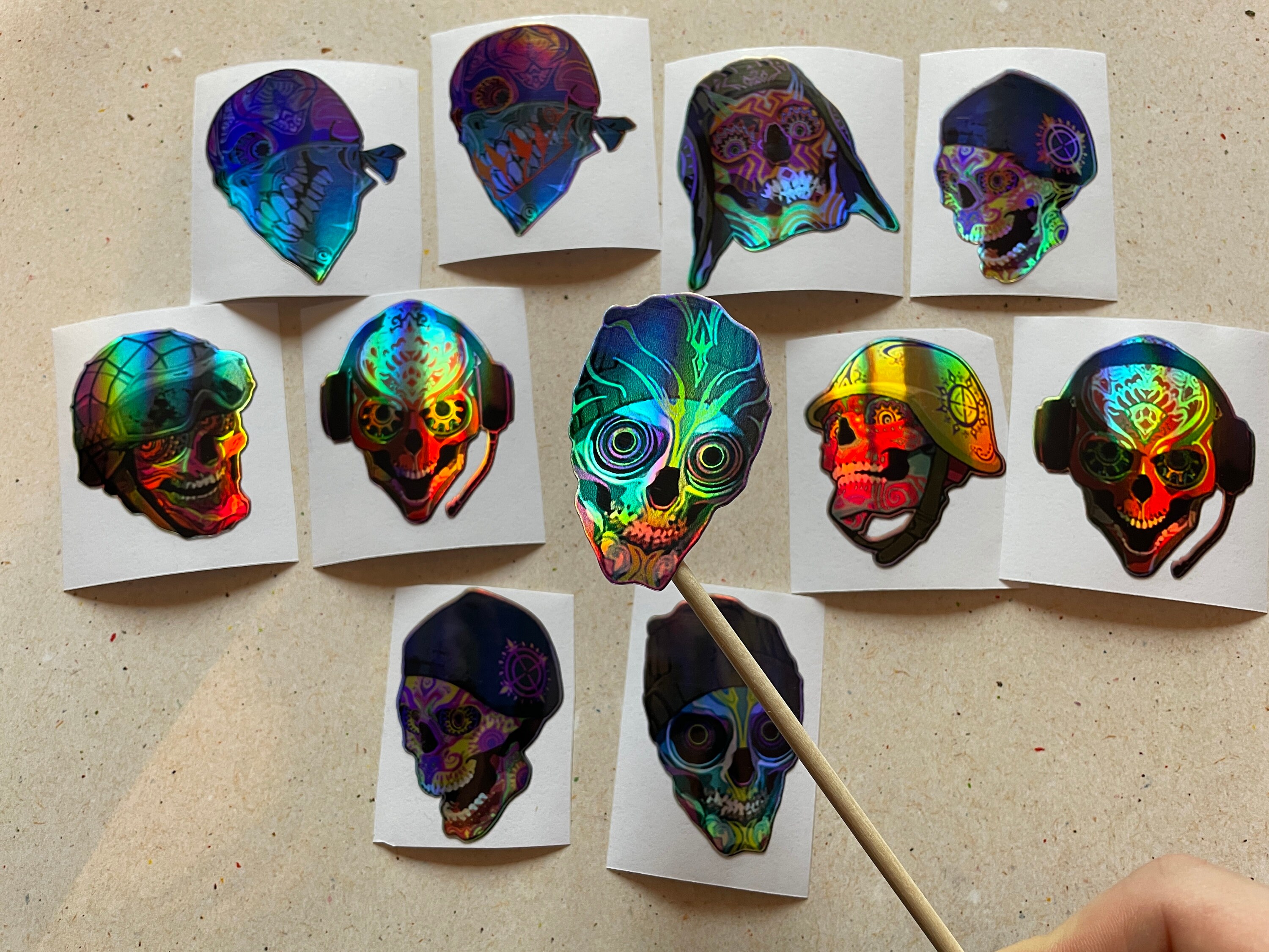 X11 Sugarface CS GO Stickers in Real Life - Set Counter Strike 2 Global ...