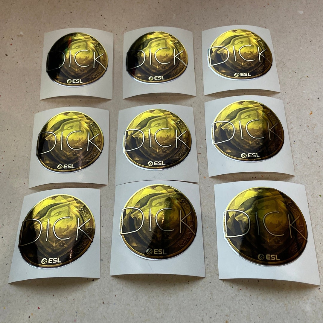 Dickstasy Signature Set - CS GO Stickers in Real Life Counter Strike 2 ...