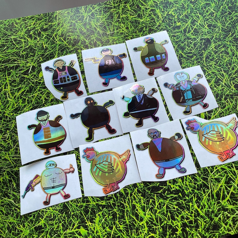 Stickers From CS GO in Real Life Poorly Drawing Set / Global Offensive ...
