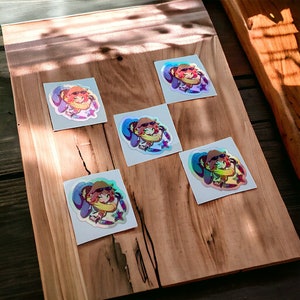 x5 Kawaii T Holo CSGO-stickers in het echt - Counter Strike 2 - Wereldwijd offensief