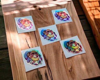 x5 Kawaii T Holo CSGO Stickers in real life - Counter Strike 2 - Global offensive