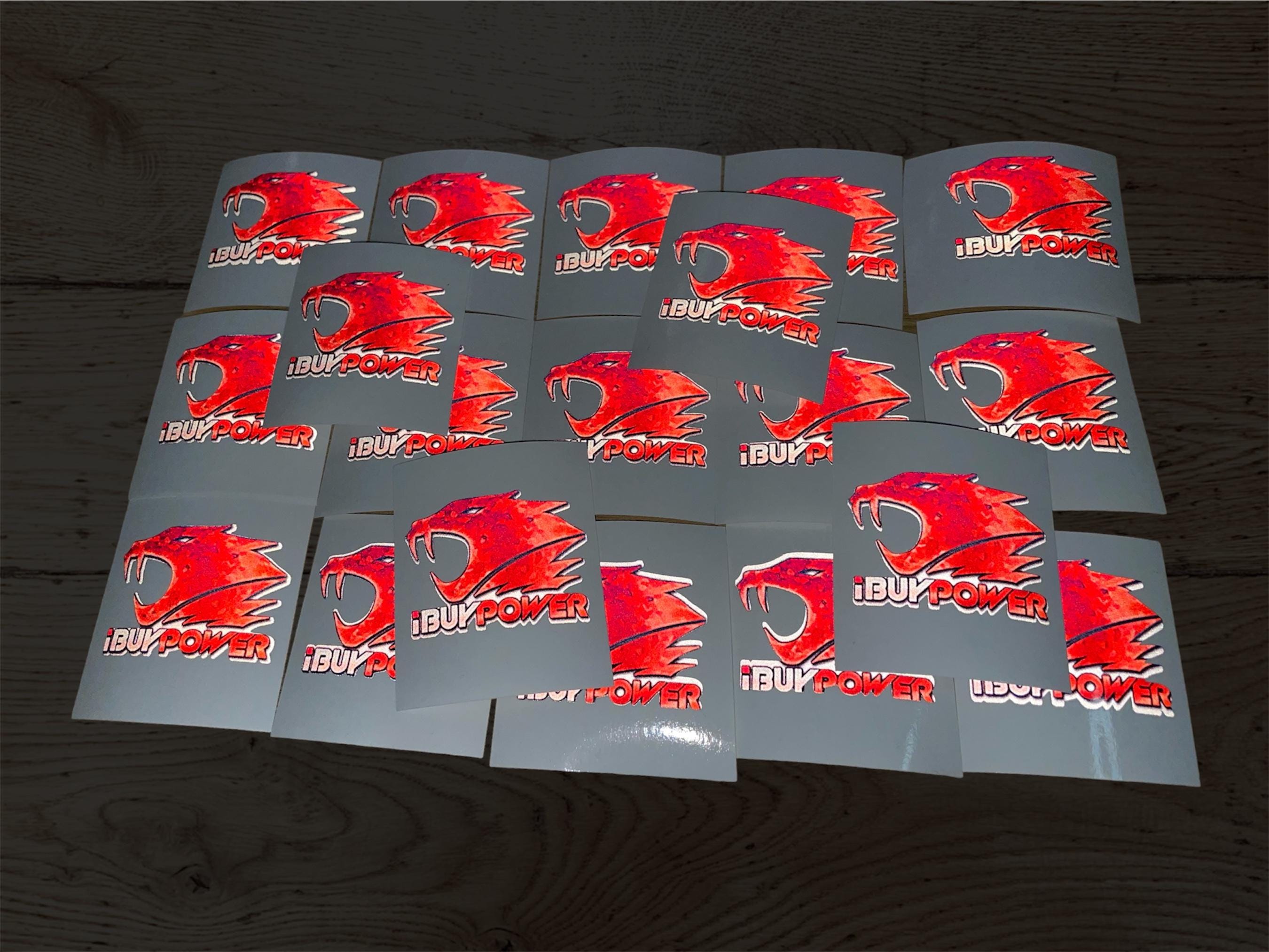 Reflective Ibuypower Stickers Counter Strike in Real Life Katowice 2014 ...