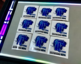 x9 Titan gaming Holo CSGO Stickers in real life - Counter Strike 2 - Global offensive