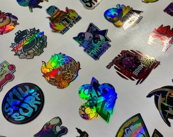 Holo Stickers from CSGO in real life - Create your counter strike decals set!