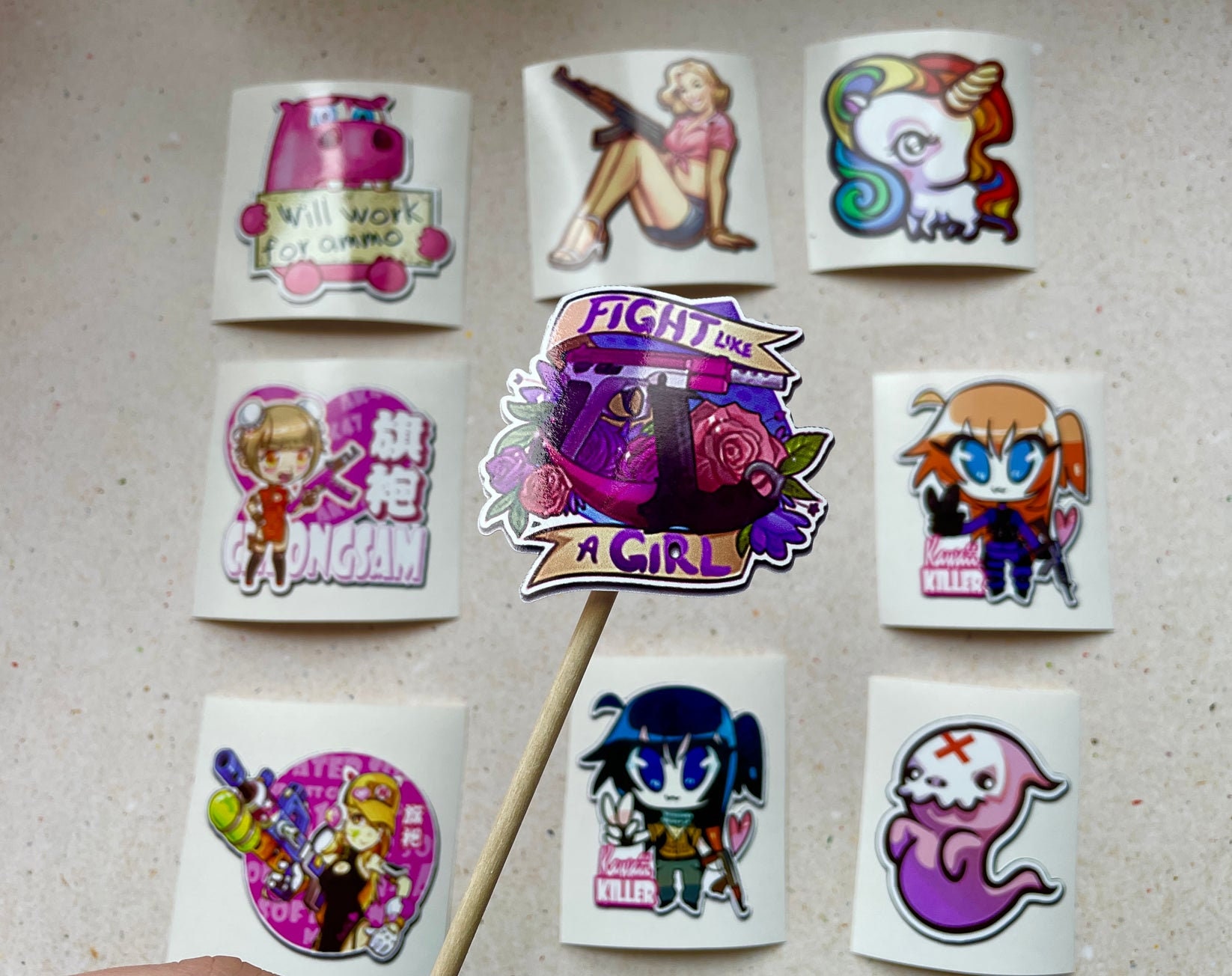 Cs Chat Sticker Kawaii Set - Stickers From CS GO in Real Life / Global Offensive Decal ...