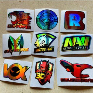 Katowice 2014 Counter Strike 2 Sticker im wirklichen Leben - CS 2 - Global Offensive Aufkleber Gamer Geschenk - Grund / Titan holo IBP Holo Grund