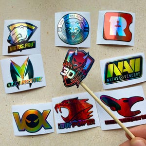 Counter Strike Katowice 2014-stickers in het echt CS 2 - CSGO koos een keuze - iBuypower Titan Reason, enz