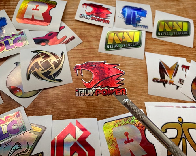 Katowice 2014 Stickers CSGO in Real Life Set - Counter Strike 2 ...