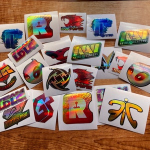 Katowice 2014 Stickers CSGO iBuyPower in het echt Set - Counter Strike 2 - Sticker wereldwijd offensief gamer cadeau - reden / Titan-holo ELK