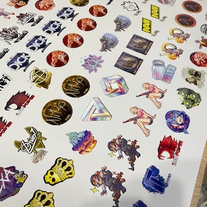 Alle stickers van CSGO in het echt Set Katowice Counter Strike 2 - Global Offensive sticker Gamer Gift iBuyPower / Reason / Titan holo