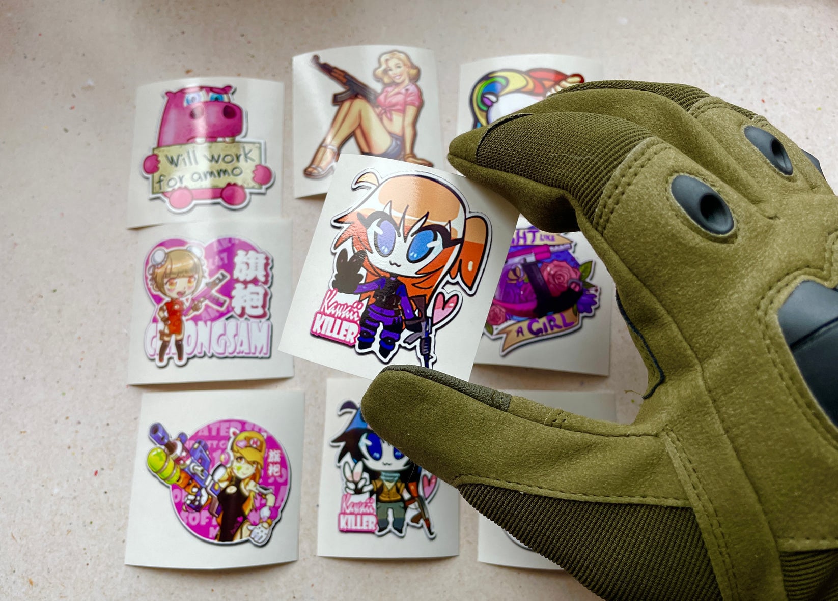 Kawaii Set - Stickers From CS GO in Real Life / Global Offensive Decal ...